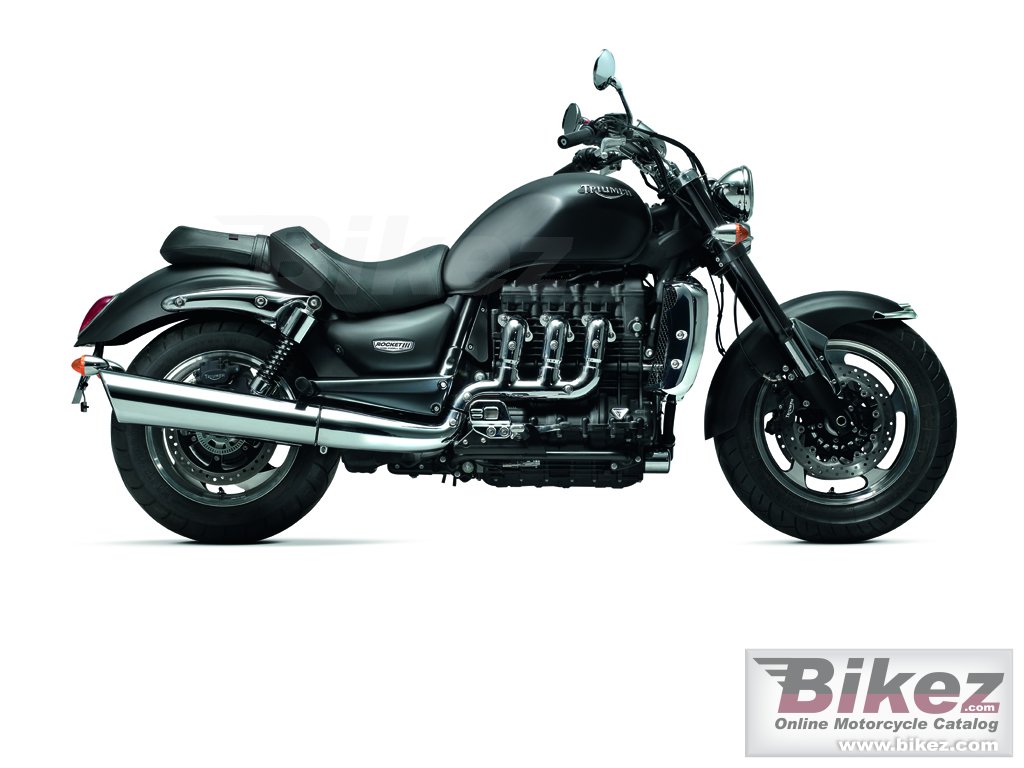 Big Triumph rocket iii roadster picture and wallpaper from Bikez.com